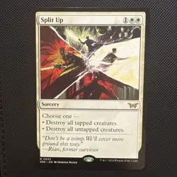 1x Split Up - Duskmourn: House of Horror - 32 - Rare - LP - Image 1