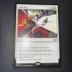 1x Split Up - Duskmourn: House of Horror - 32 - Rare - LP - Image 2