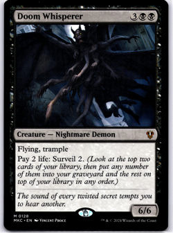 Doom Whisperer Regular NM MTG - Image 1