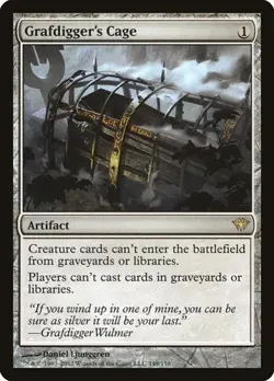 Grafdigger's Cage Dark Ascension LP MTG - Image 1