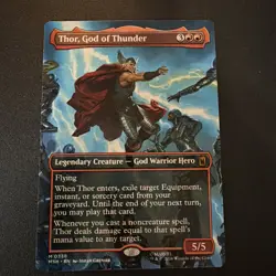 Thor, God of Thunder (Borderless) (0338) Marvel Super Heroes Regular - Image 1