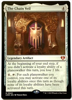 MTG The Chain Veil Commander Masters 0943 NM Mythic - Image 1