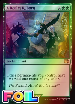 x1 A Realm Reborn FOIL FIN Final Fantasy MTG 196 M/NM 1x - Image 1