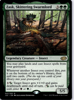 Zask, Skittering Swarmlord Jumpstart 2022 Regular - Image 1