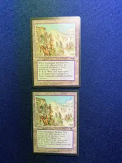 MTG Alliances x2 Balduvian Trading Post Mint/Nm 1996 - Image 1