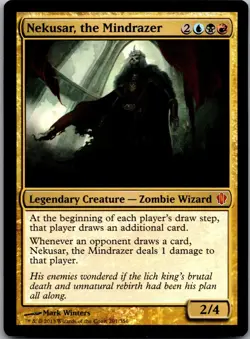 Nekusar, the Mindrazer 201 Mythic Commander 2013 Magic: The Gathering LP - Image 1