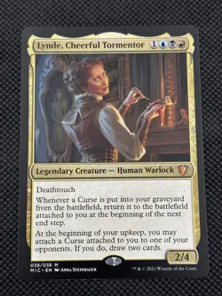 Lynde, Cheerful Tormentor 38 Normal Commander: Innistrad: Midnight Hunt NM MTG - Image 1