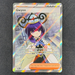 Gwynn 109/084 - Ultra Rare Trainer - Pitch Black - Pokemon TCG - NM/M - Image 1