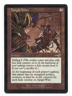 MTG Nemesis - 1x Tangle Wire - HP - Image 1