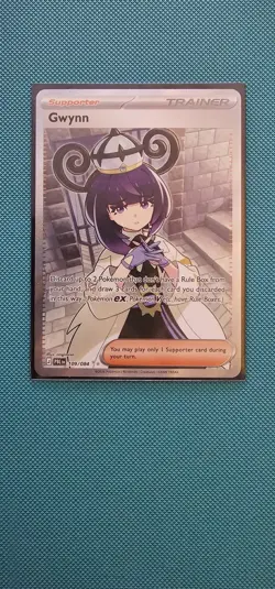 Pokemon TCG Gwynn 109/084 Full Art Pitch Black NM/M - Image 1