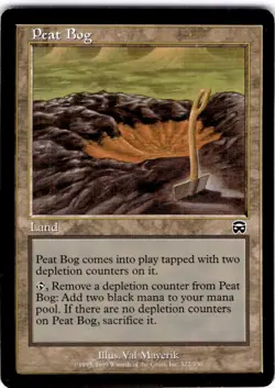 MTG Peat Bog Mercadian Masques Common #322 - Image 1