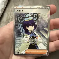 Pokemon TCG Pitch Black: Gwynn Ultra Rare 109/084 - Image 1