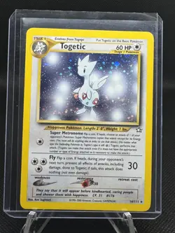 Togetic 16/111 UNLIMITED HOLO Rare Neo Genesis Pokemon English NM WOTC Vintage - Image 1