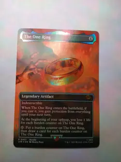 The One Ring Borderless Promo Unique Rare - Image 1