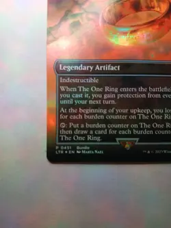 The One Ring Borderless Promo Unique Rare - Image 2