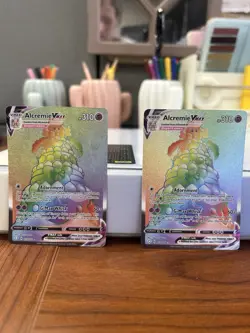 Pokemon TCG Alcremie VMAX Holo Card sold separately 073/072 2021 - Image 1