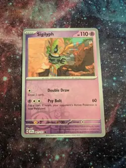 Pokemon TCG Reverse Holo Sigilyph - Image 1