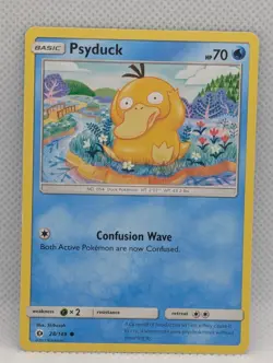PSYDUCK 28/149 C SM BASE SET POKEMON LIGHTLY PLAYED PSYDUCK - Image 1