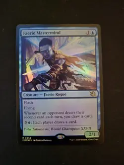 Faerie Mastermind March of the Machine Foil - NM - Image 1