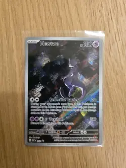 Pokemon Mewtwo TCG Scarlet & Violet 151 UPC Promo Holo Rare SVP052 Near Mint - Image 1