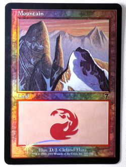 Magic: The Gathering - Mountain - 7th Edition Foil - 337 - English - NM - Image 1