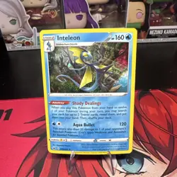 Inteleon 58/202 Sword & Shield Holo Cosmos Holo Rare Pokemon TCG - Image 1