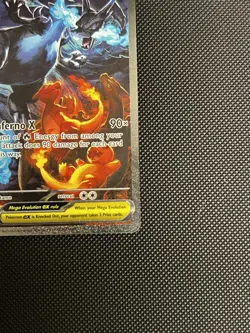 NM/M Mega Charizard X ex 125/094 Me02: Phantasmal Flames Holo - Image 2