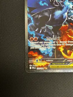 NM/M Mega Charizard X ex 125/094 Me02: Phantasmal Flames Holo - Image 3