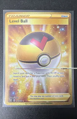 Level Ball (Secret) 181/163 Swsh05: Battle Styles Holo Pokemon TCG - Image 1