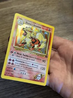 Pokemon Blaine’s Arcanine Holo Gym Challenge 1/132 - Excellent - Image 5