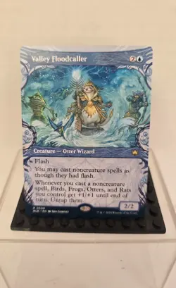 Magic the Gathering Valley Floodcaller Bloomburrow Borderless *Regular* - Image 1
