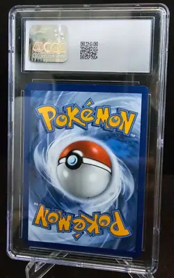 Meowth Illustration Rare Phantasmal Flames Pokemon 106/094 CGC 9 - Image 2