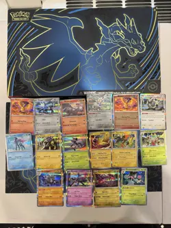 Opened Pokemon Mega Charizard X ex Ultra Premium Collection UPC with All Hits - Image 4