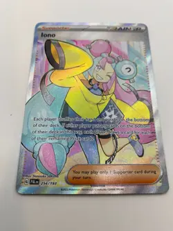 Iono 254/193 Pokemon TCG Paldea Evolved Holo Ultra Rare Full Art - 1 - Image 1