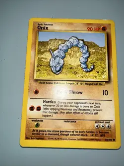 Pokemon TCG Onix Base Set 56/102 Regular Common. NM LP - Image 2