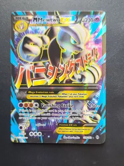 Pokemon TCG M Mega Mewtwo EX Breakthrough 159/162 MP - Image 1