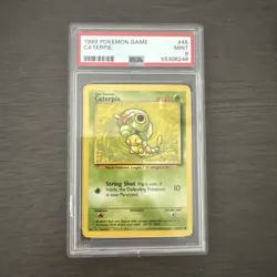 1999 Pokemon Game Caterpie PSA Mint 9 - Image 1