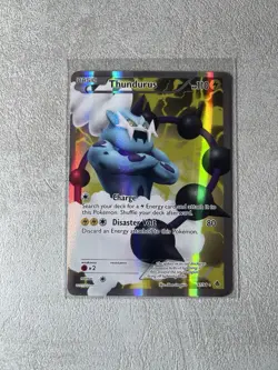 Thundurus 97/98 Ultra Rare Emerging Powers Pokemon Holo NM - Image 1