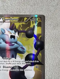 Thundurus 97/98 Ultra Rare Emerging Powers Pokemon Holo NM - Image 4