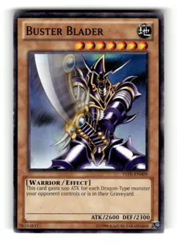 Buster Blader YSYR-EN009 Starter Deck: Yugi Reloaded Yu-Gi-Oh Unlimited LP - Image 1