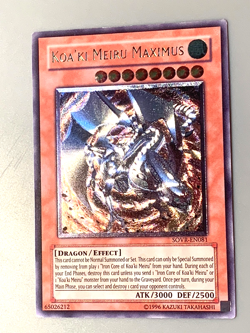 yugioh Koa'ki Meiru Maximus SOVR-EN081 Ultimate unlimited Edition near mint - Image 2