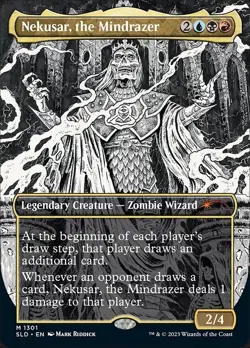 Nekusar, the Mindrazer Secret Lair Death Is Temporary, Metal Is Forever MTG - Image 1