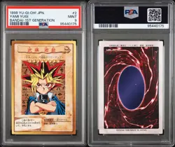 Yu-Gi-Oh PSA9 BANDAI TOEI Yami Yugi No.2 1st Generation 1998 Japanese - Image 3