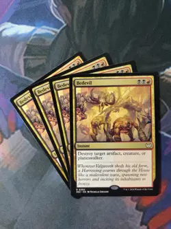 Bedevil x 4 | 7% Off 2+ | Duskmourn | NM MTG - Image 1