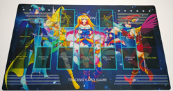 AART TM Yugioh TCG Dark Magician Girls Template Zone Playmat ~ 23.25" x 13.5" - Image 2