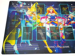 AART TM Yugioh TCG Dark Magician Girls Template Zone Playmat ~ 23.25" x 13.5" - Image 3