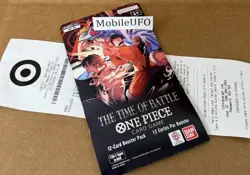 One Piece OP-16 The Time of Battle Sleeved Booster Pack English 100% Authentic ! - Image 2