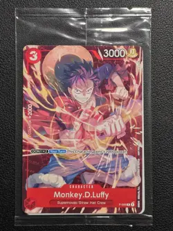 Monkey.D.Luffy P-006 - One Piece TCG English Promotion Cards Retail Promo NM - Image 1