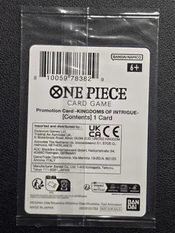 Monkey.D.Luffy P-006 - One Piece TCG English Promotion Cards Retail Promo NM - Image 2