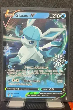 GLACEON V (HOLIDAY CALENDAR) 040/203 MISCELLANEOUS CARDS & PRODUCTS HOLO NM - Image 3